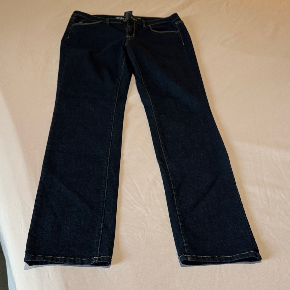 Wrangler Women's Dark Blue Straight Leg Jeans